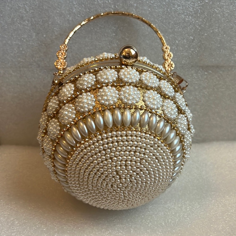 Gold Diamond Clutch